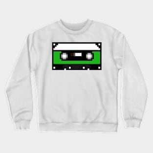 Green Cassette Crewneck Sweatshirt